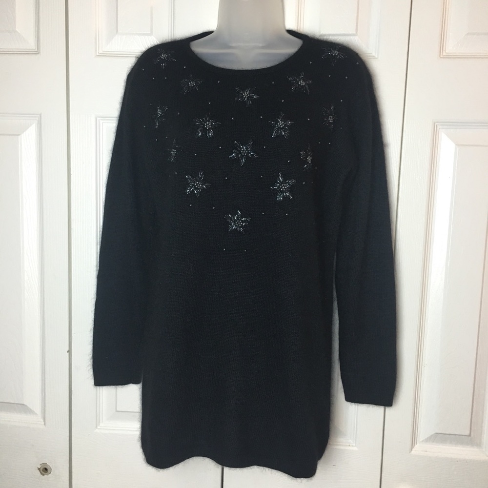 ISO Sostanza Contemporary Apparel Beaded Sweater